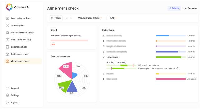 Swiss Startup - Virtuosis Artificial Intelligence Product Image